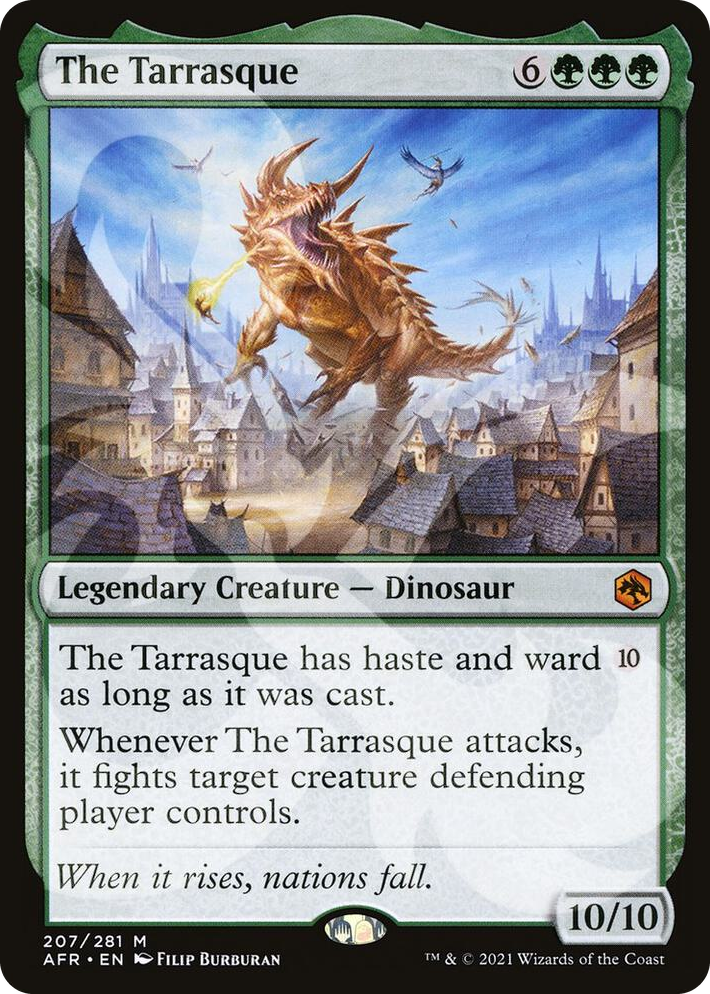 0207 The Tarrasque M AFR Ampersand Promos