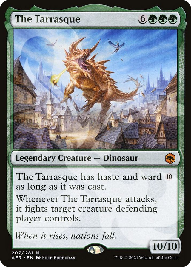 0207 The Tarrasque M AFR Ampersand Promos