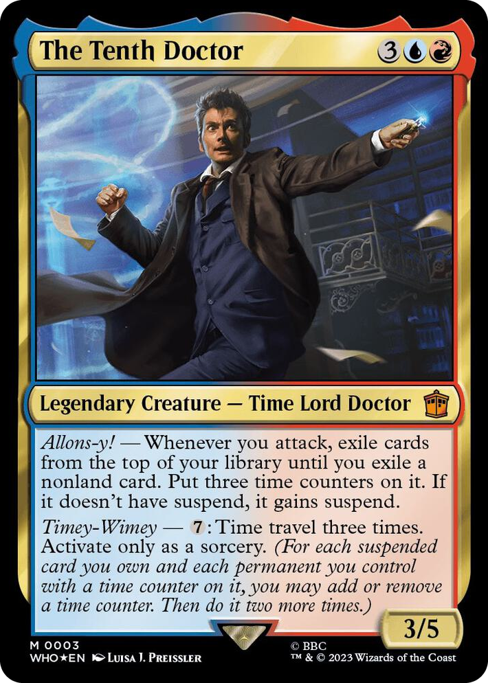 0003 The Tenth Doctor M Universes Beyond: Doctor Who