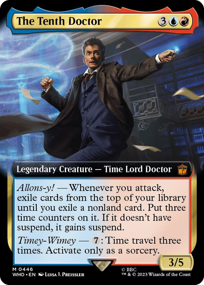 0446 The Tenth Doctor (Extended Art) M Universes Beyond: Doctor Who