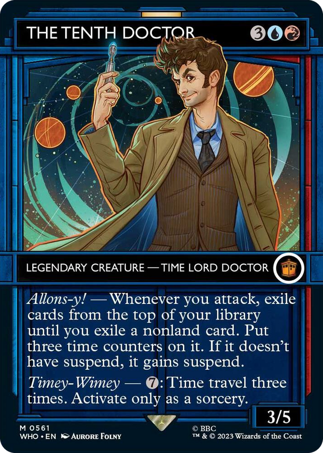 0561 The Tenth Doctor (Showcase) M Universes Beyond: Doctor Who
