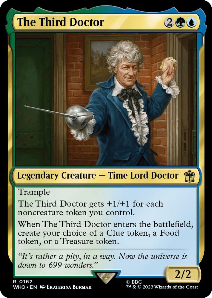 0162 The Third Doctor R Universes Beyond: Doctor Who