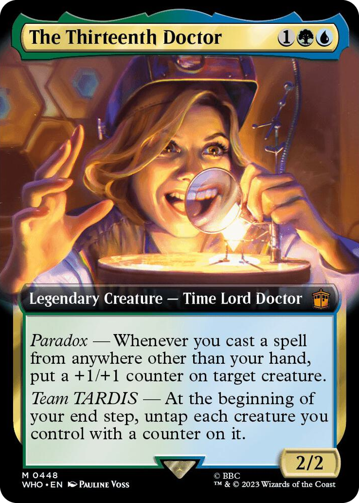 0448 The Thirteenth Doctor (Extended Art) M Universes Beyond: Doctor Who