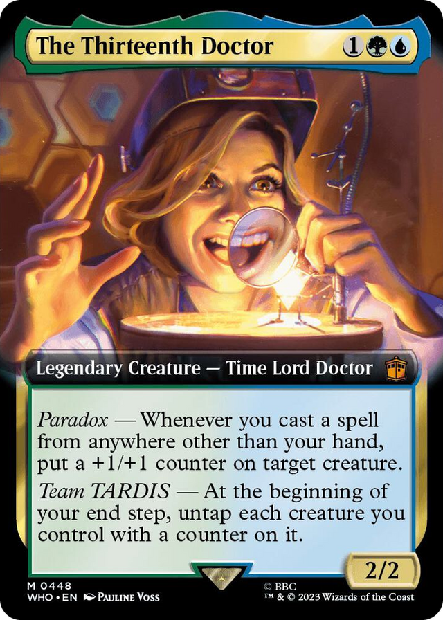 0448 The Thirteenth Doctor (Extended Art) M Universes Beyond: Doctor Who