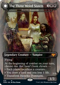 0335 The Three Weird Sisters - Henrika Domnathi M Innistrad: Crimson Vow