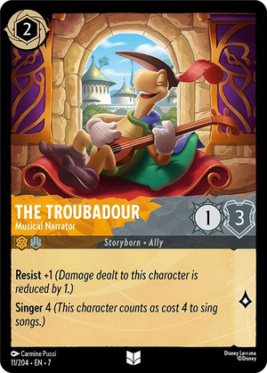 0011 The Troubadour - Musical Narrator Uncommon Archazia's Island