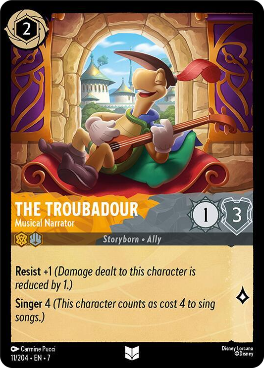 0011 The Troubadour - Musical Narrator Uncommon Archazia's Island