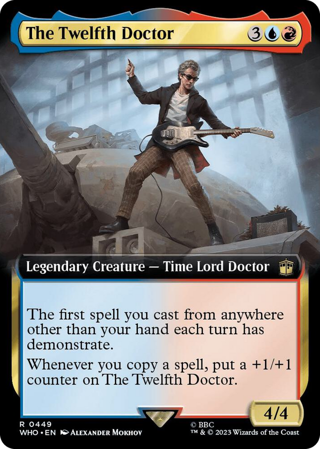 0449 The Twelfth Doctor (Extended Art) R Universes Beyond: Doctor Who