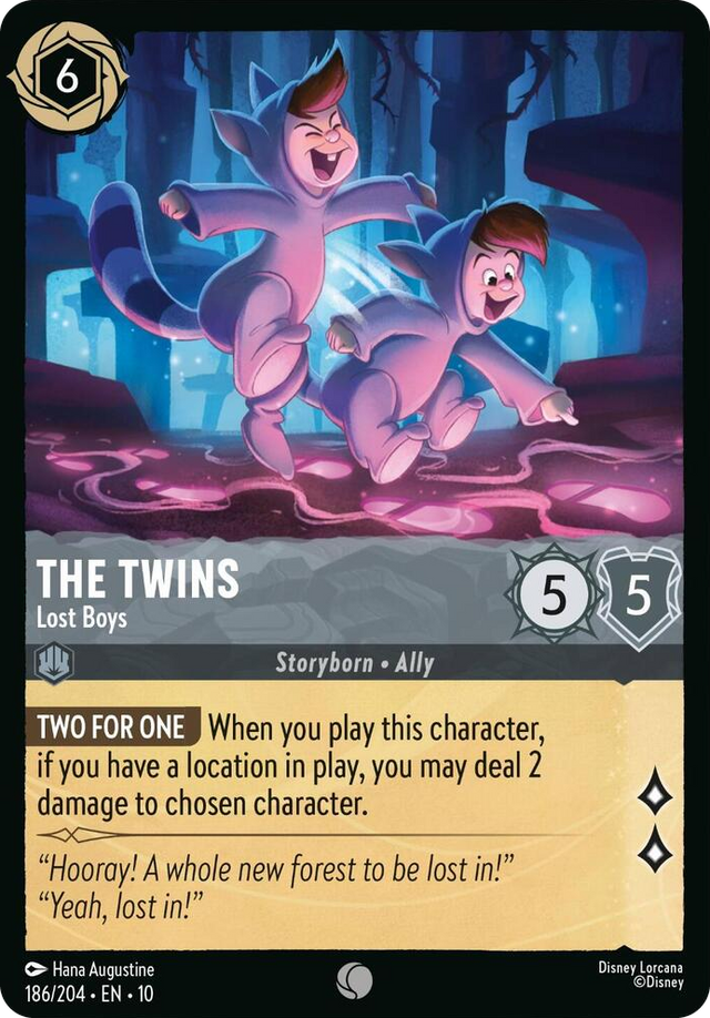 0186 The Twins - Lost Boys Common Whispers in the Well