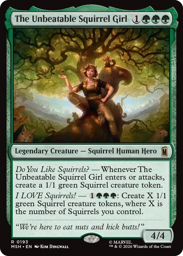 0193 The Unbeatable Squirrel Girl R Marvel Super Heroes