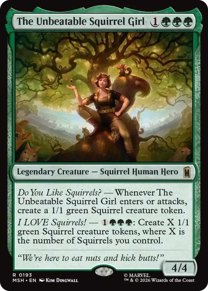 0193 The Unbeatable Squirrel Girl R Marvel Super Heroes