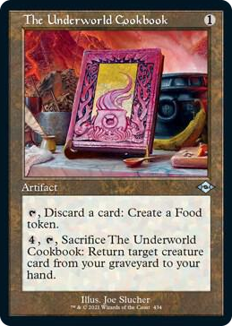 0434 The Underworld Cookbook (Retro Frame) (Foil Etched) U Modern Horizons 2