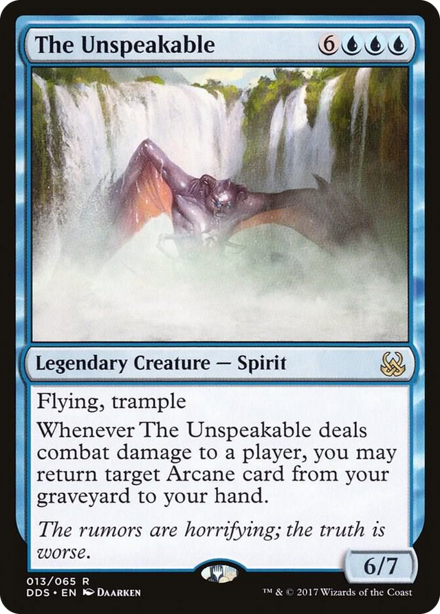 0013 The Unspeakable R Duel Decks: Mind vs. Might