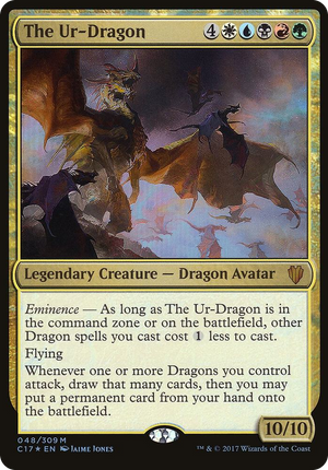 0048 The Ur-Dragon (Commander 2017) M Oversize Cards