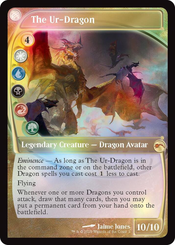 0003 The Ur-Dragon (Future Sight) M MagicFest Cards