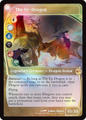 0003 The Ur-Dragon (Future Sight) M MagicFest Cards