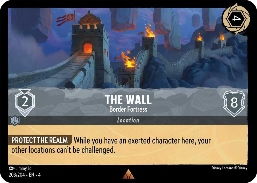 0203 The Wall - Border Fortress Rare Ursula's Return