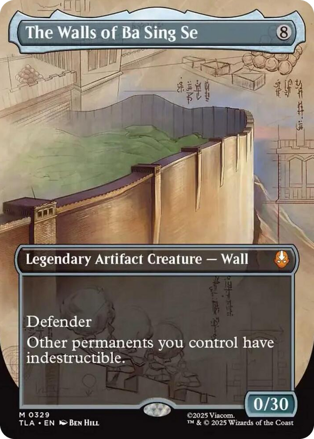 0329 The Walls of Ba Sing Se (Borderless) M The Last Airbender