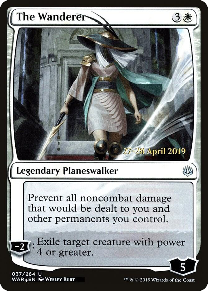 0037 The Wanderer U Prerelease Cards