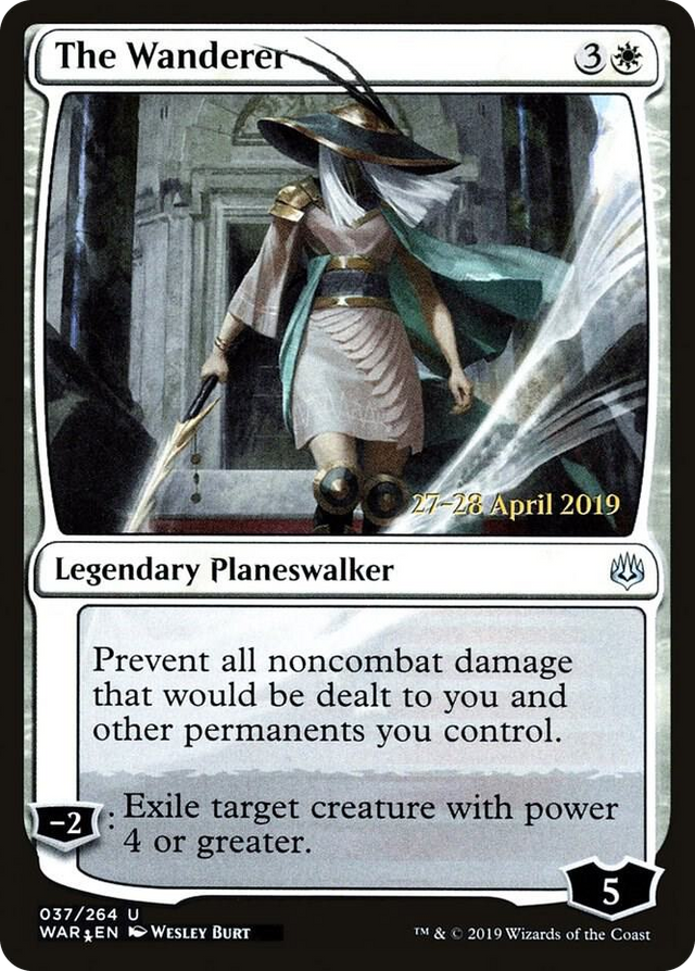 0037 The Wanderer U Prerelease Cards