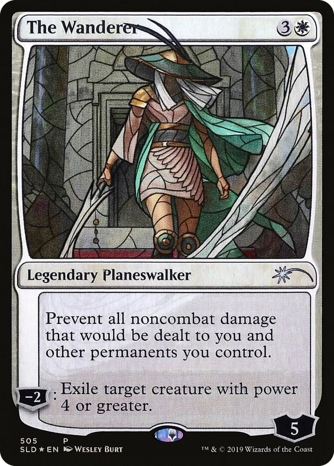 The Wanderer (Stained Glass) #505 P - Secret Lair Drop Series Pokemon card