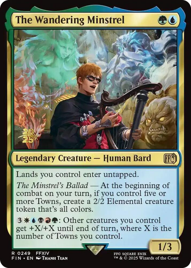 0249 The Wandering Minstrel R Prerelease Cards