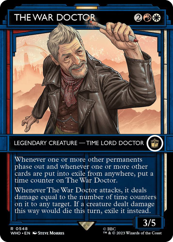0548 The War Doctor (Showcase) R Universes Beyond: Doctor Who
