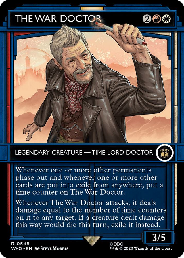 0548 The War Doctor (Showcase) R Universes Beyond: Doctor Who
