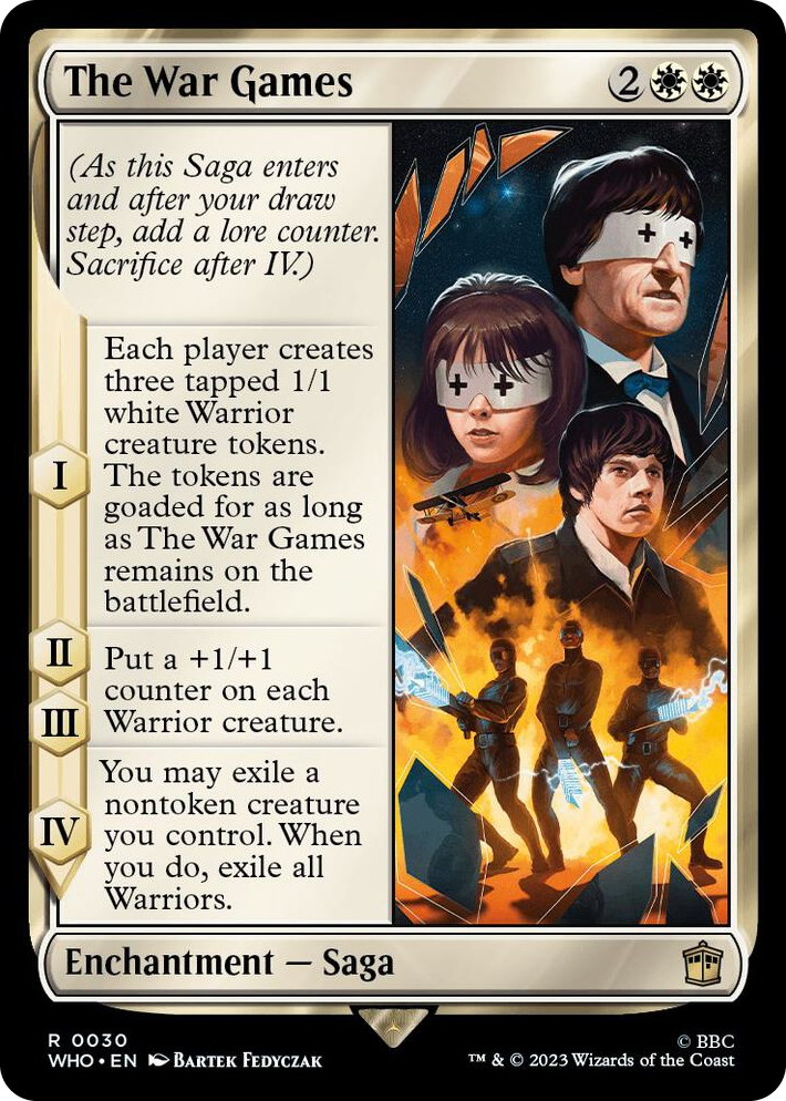 0030 The War Games R Universes Beyond: Doctor Who