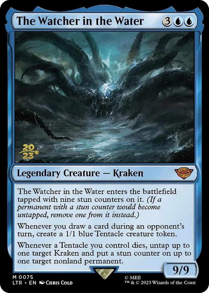 0075 The Watcher in the Water M Prerelease Cards