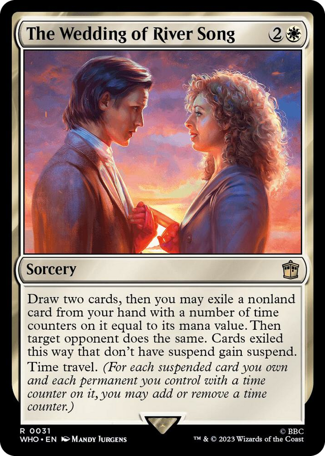 0031 The Wedding of River Song R Universes Beyond: Doctor Who