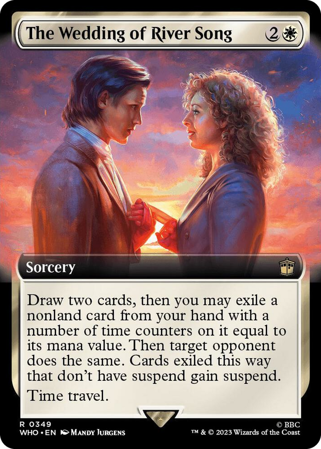 0349 The Wedding of River Song (Extended Art) R Universes Beyond: Doctor Who