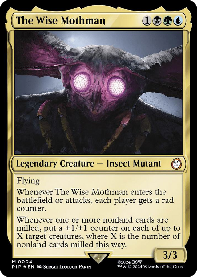 0004 The Wise Mothman M Universes Beyond: Fallout