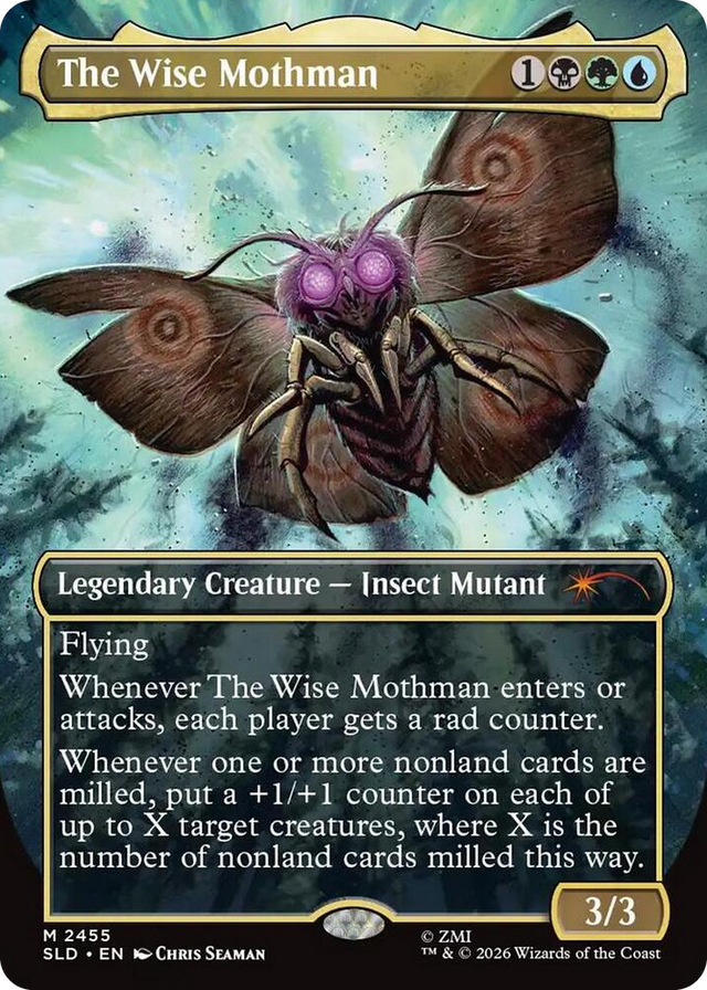 2455 The Wise Mothman M Secret Lair Drop Series