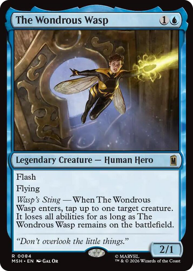 0084 The Wondrous Wasp R Marvel Super Heroes
