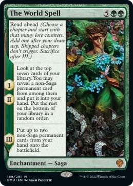 0189 The World Spell M Dominaria United