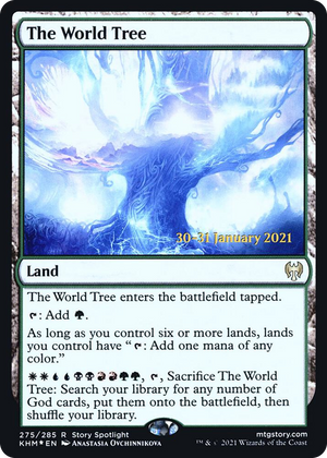 0275 The World Tree R Prerelease Cards