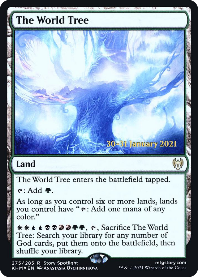 0275 The World Tree R Prerelease Cards