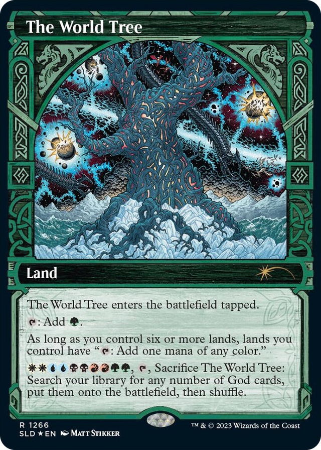 1266 The World Tree (Halo Foil) R Secret Lair Drop Series