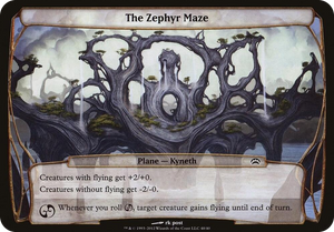 0040 The Zephyr Maze (Planechase 2012) S Oversize Cards