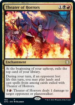 0194 Theater of Horrors R Commander: Adventures in the Forgotten Realms