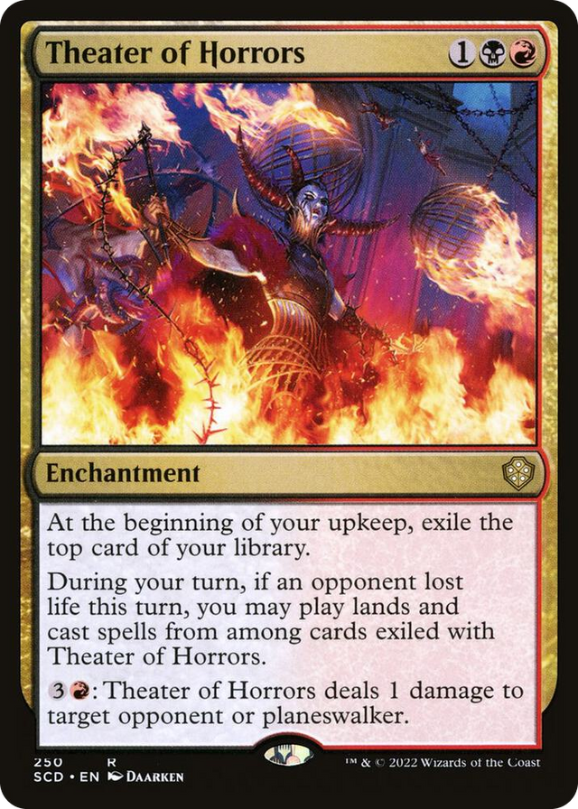 0250 Theater of Horrors R Starter Commander Decks