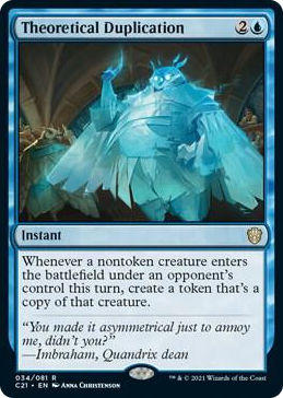 0034 Theoretical Duplication R Commander 2021