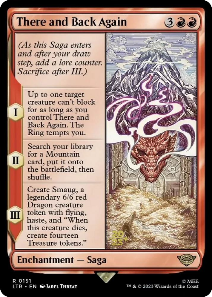 0151 There and Back Again R Prerelease Cards
