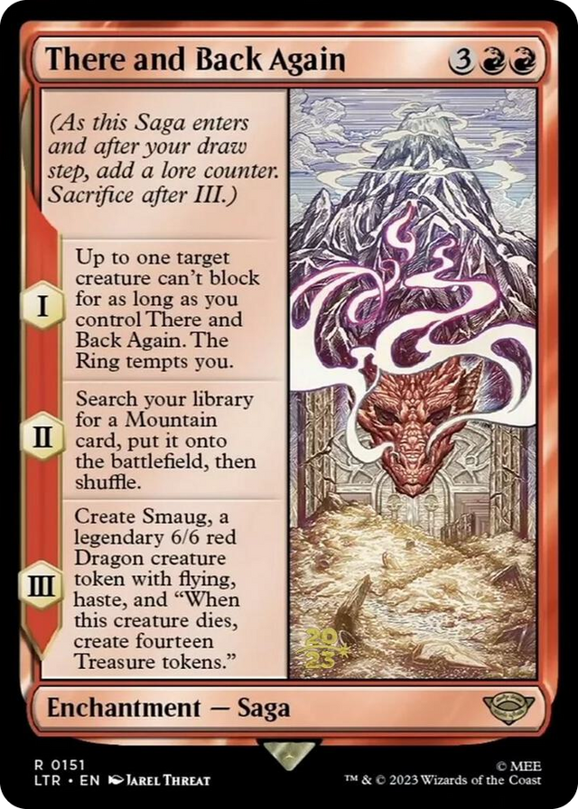 0151 There and Back Again R Prerelease Cards