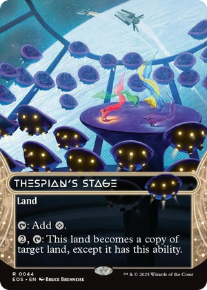 0044 Thespian's Stage (0044) (Borderless) R Edge of Eternities: Stellar Sights