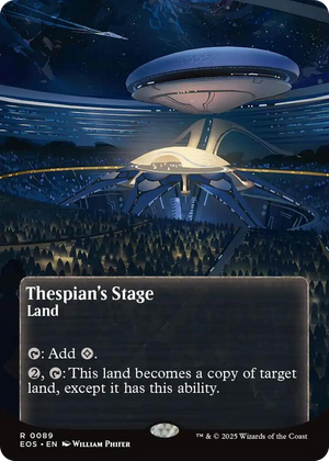 0089 Thespian's Stage (0089) (Borderless) R Edge of Eternities: Stellar Sights