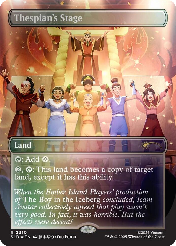 Thespian's Stage (2310) (Rainbow Foil) #2310 R - Secret Lair Drop Series Pokemon card