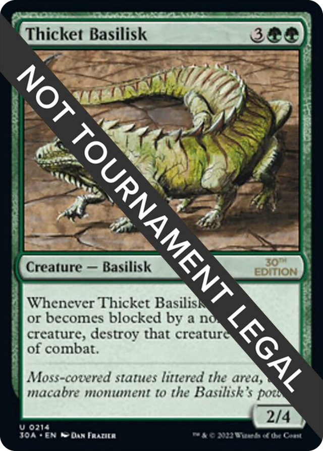 0214 Thicket Basilisk U 30th Anniversary Edition
