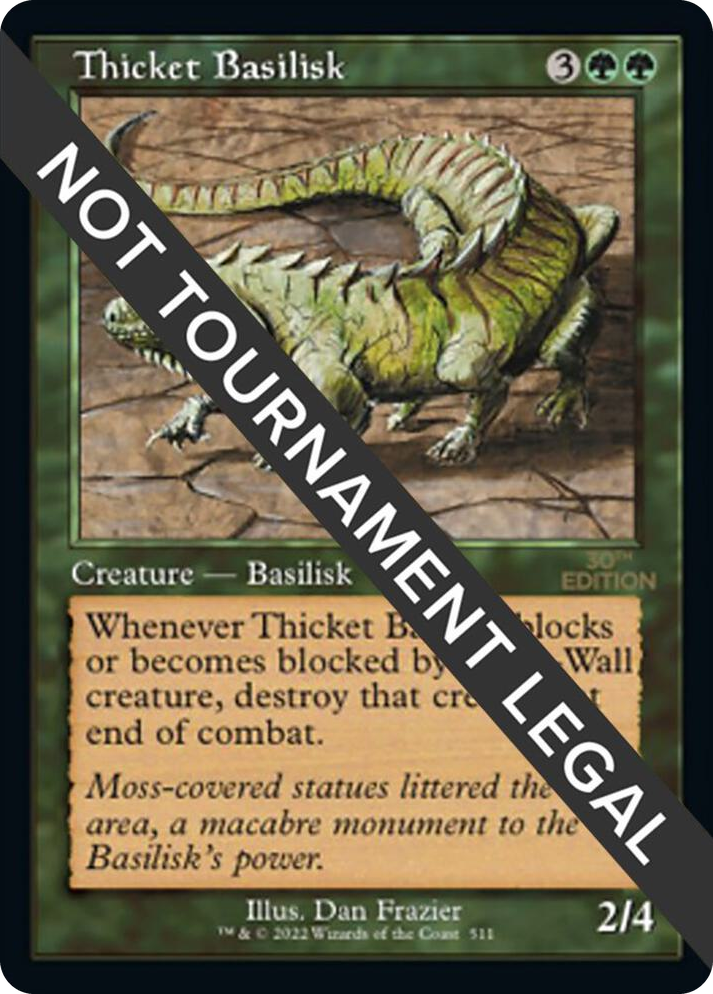 0511 Thicket Basilisk (Retro Frame) U 30th Anniversary Edition